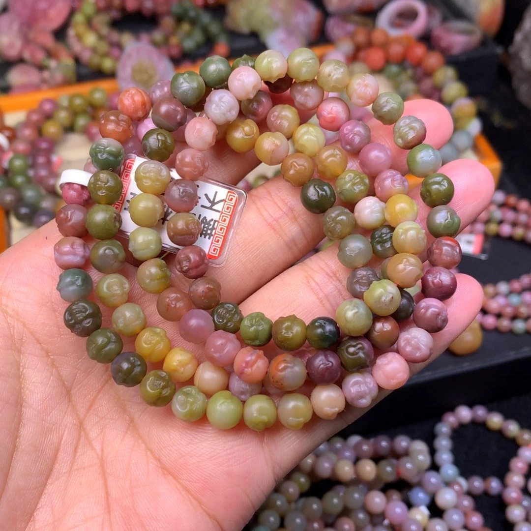 玛瑙/玉髓未镶嵌手链