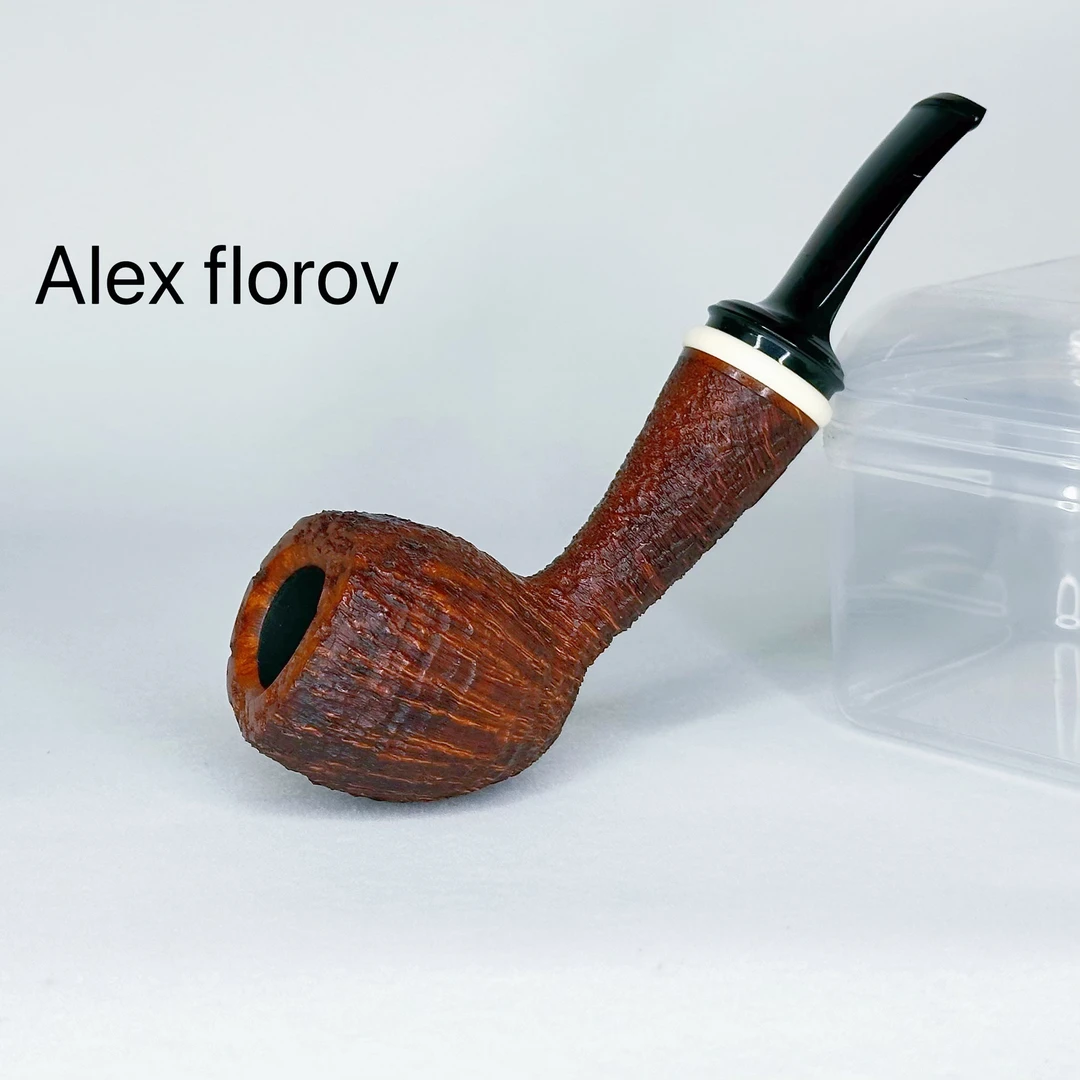 弗洛夫Alex Florov美国烟斗大师弗洛夫 橡果斗型石楠木手工烟斗