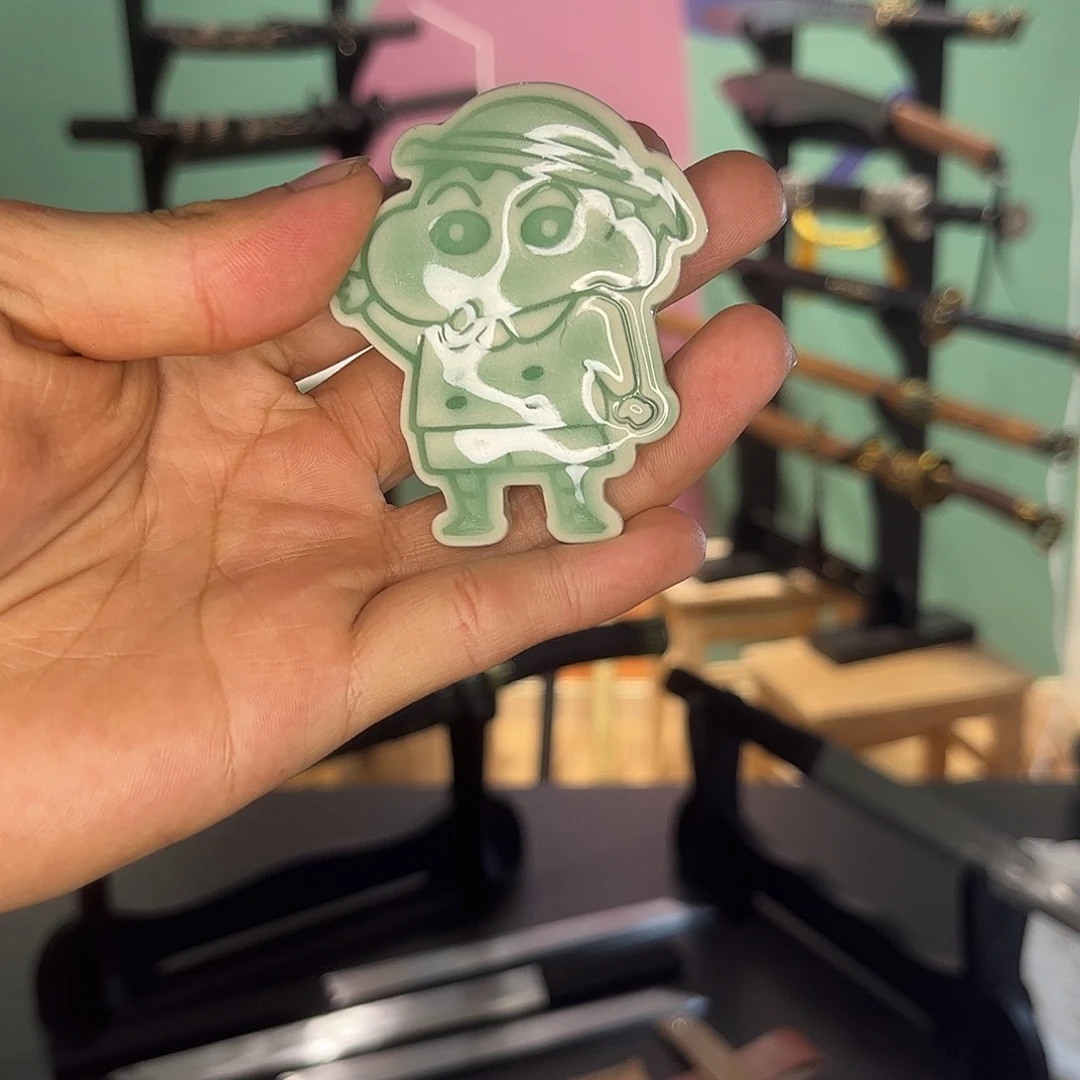 陶瓷冰箱贴龙泉手工制作