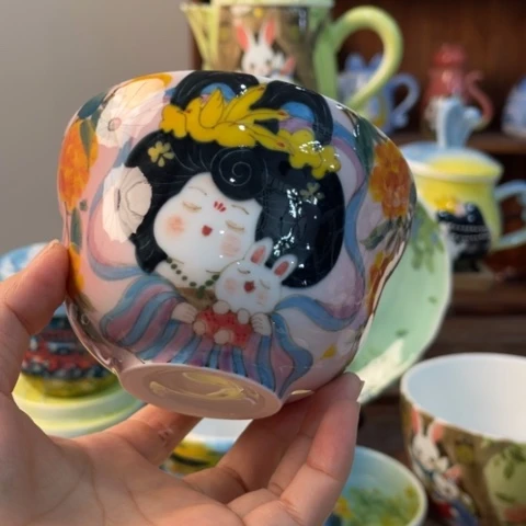 炉景德镇釉下手绘陶瓷