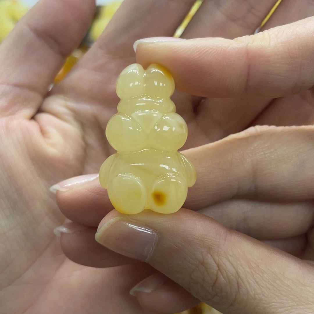 琥珀未镶嵌裸石天然琥珀