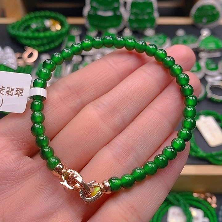 颈饰未镶嵌翡翠翡翠手链