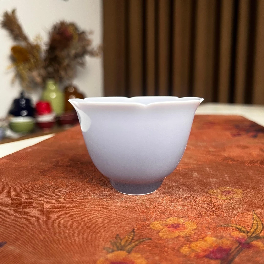 闰火堂 幕山紫花口大撇口杯 H8