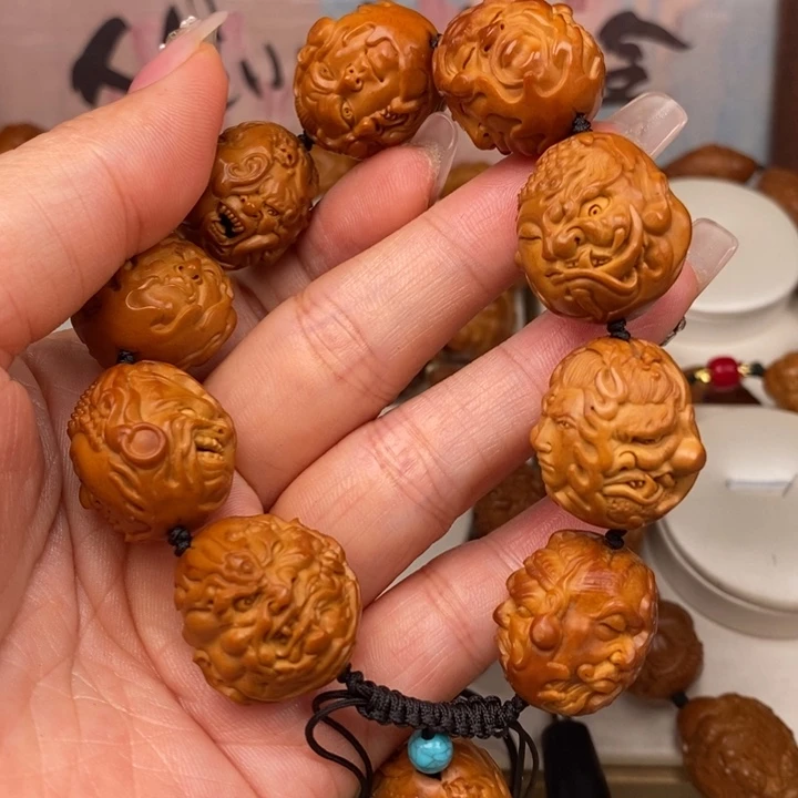 橄榄核手串/手链橄榄雕刻