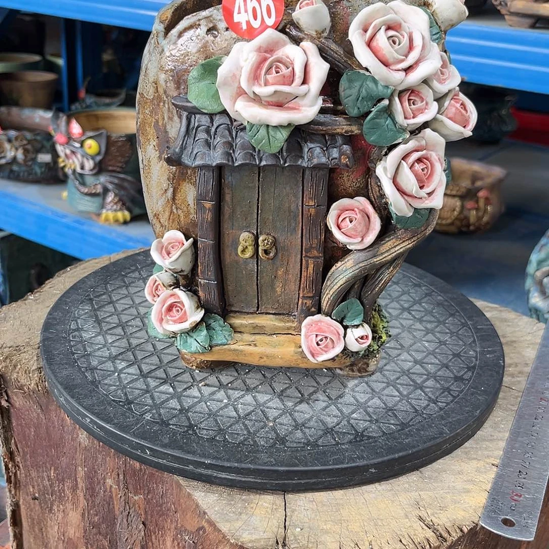 466 号陶然花器手工花盆
