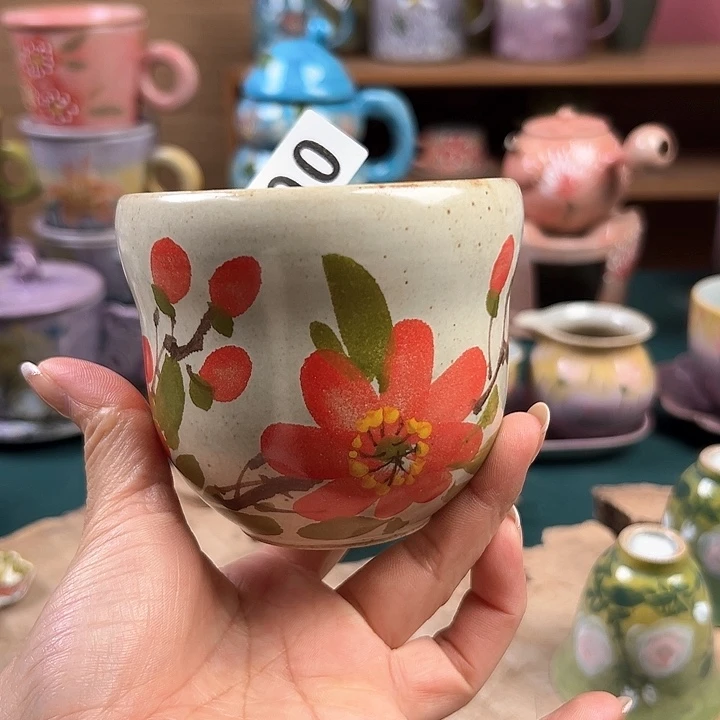 杯景德镇陶瓷手绘作品090