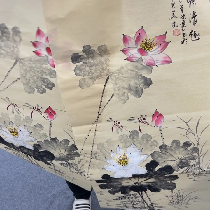 国画宣纸纯手绘字画