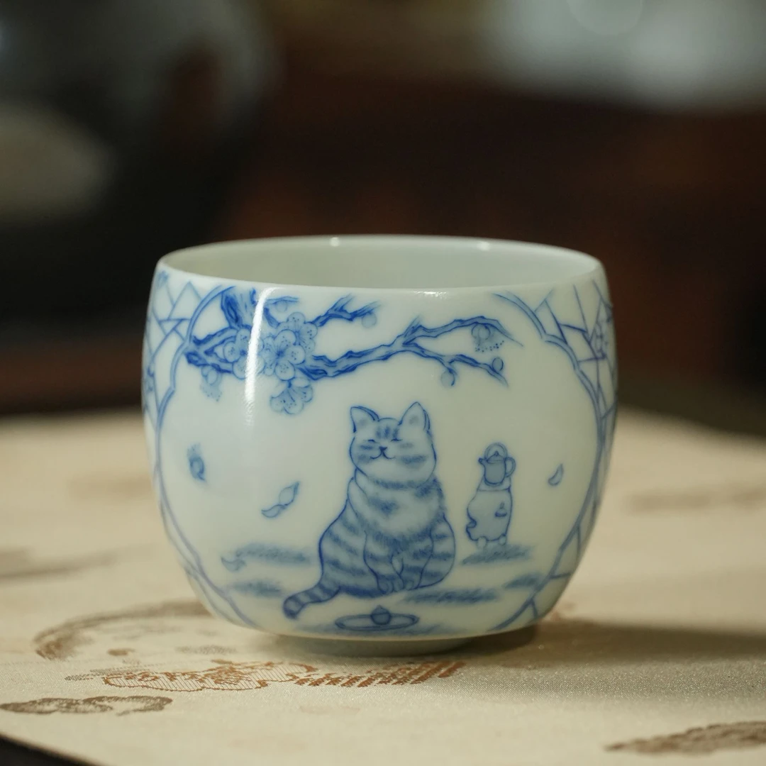 【静姐小院】正春堂-桃花猫主人杯（正春堂007）