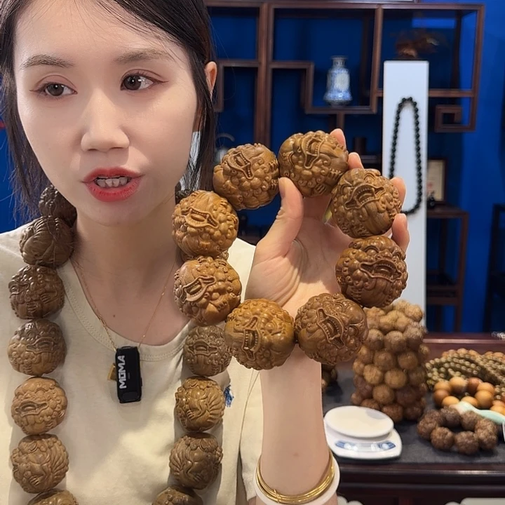 维腊木（绿檀）其他5.0 貔貅单圈八方招财