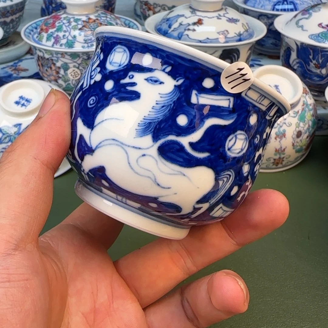 景德镇纯手工手绘茶具111