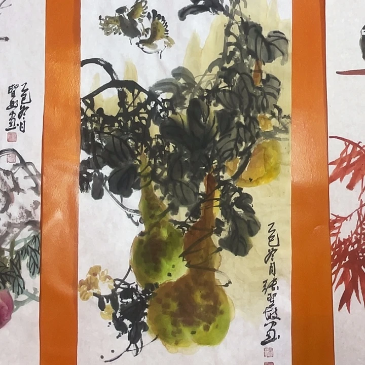 国画张圣敏先生纯手绘作品