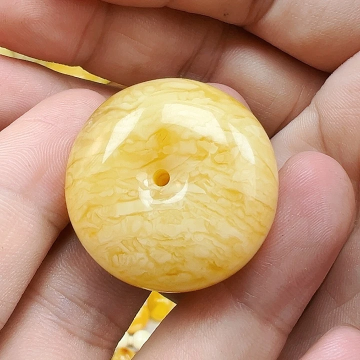 蜜蜡未镶嵌珠宝奇石螺*钉蜜蜡吊坠