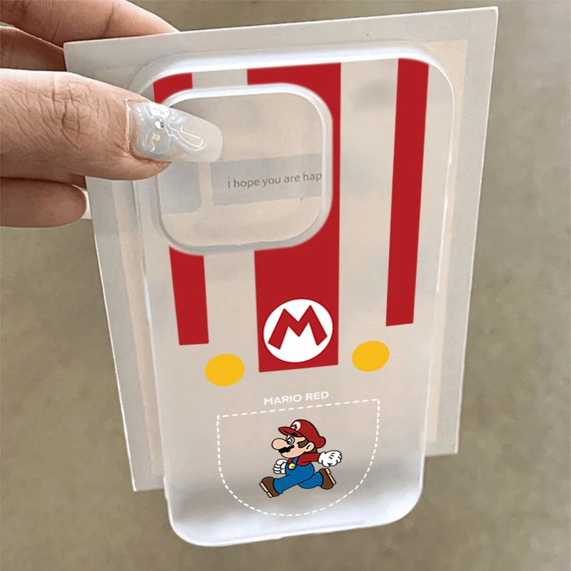 马里奥适用iphone17promax苹果16手机壳15软14防摔13/12/11