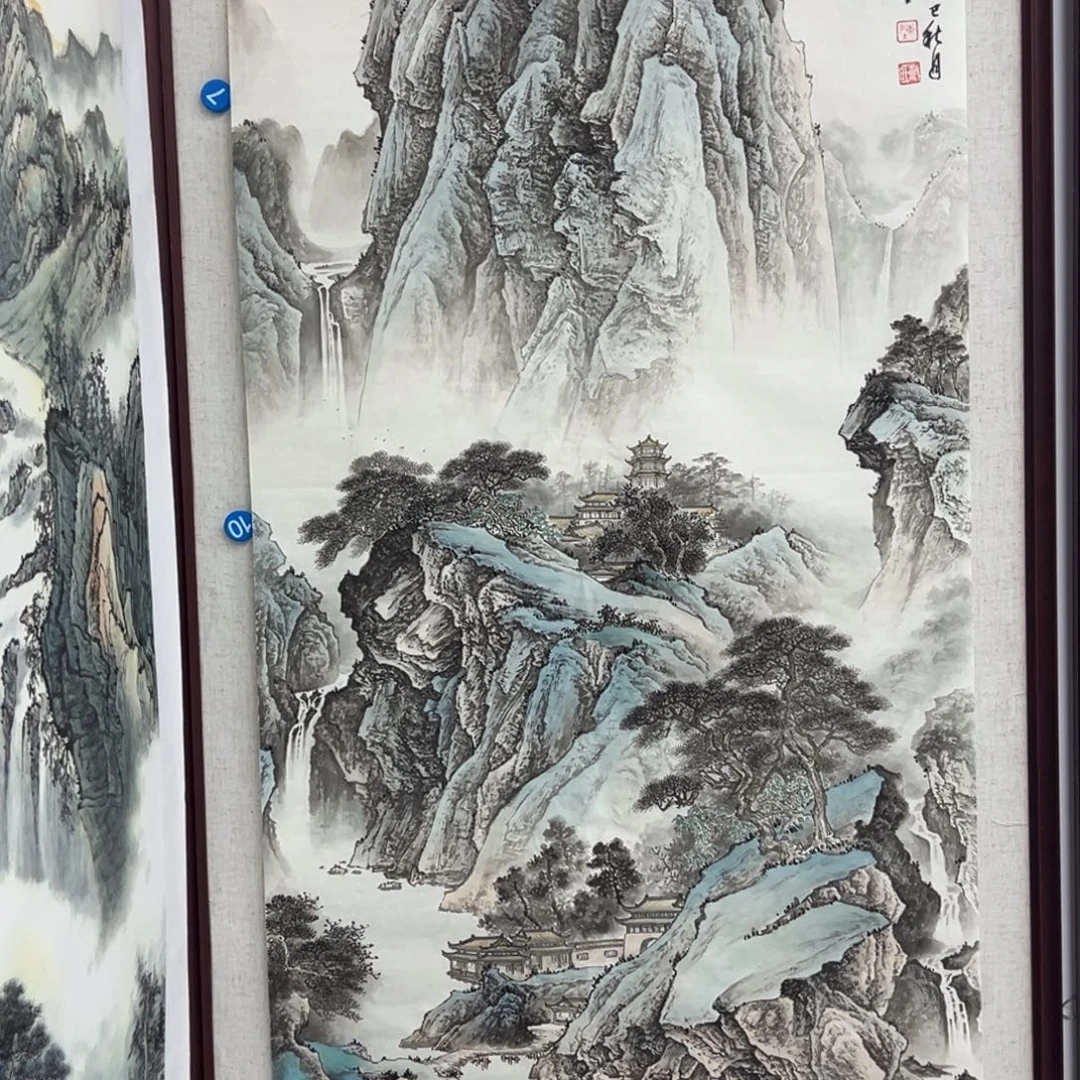 叁***仟国画绘画作品多次参加全国