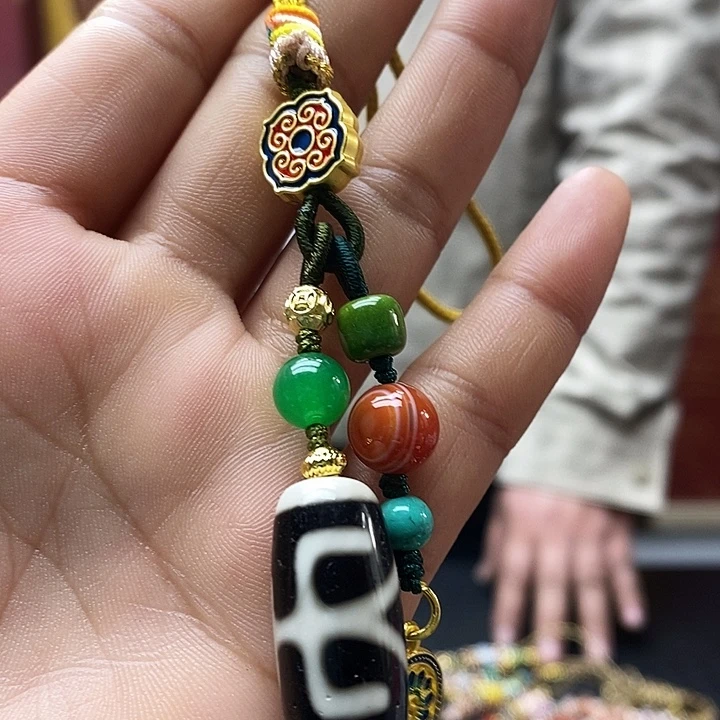 玛瑙/玉髓合金颈饰