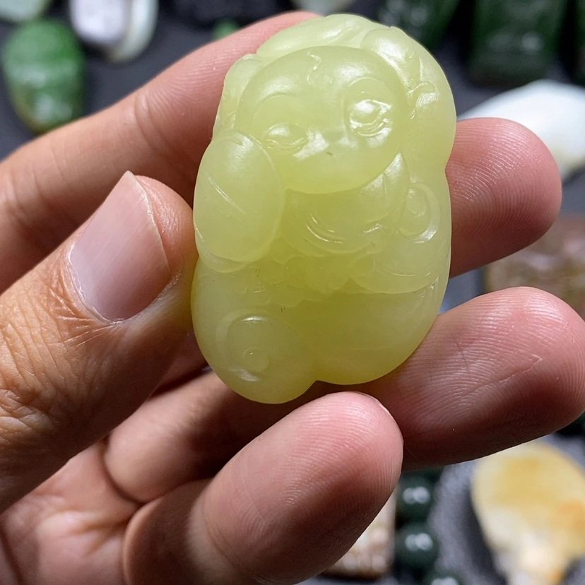 【闪购商品】未镶嵌和田玉挂件很*