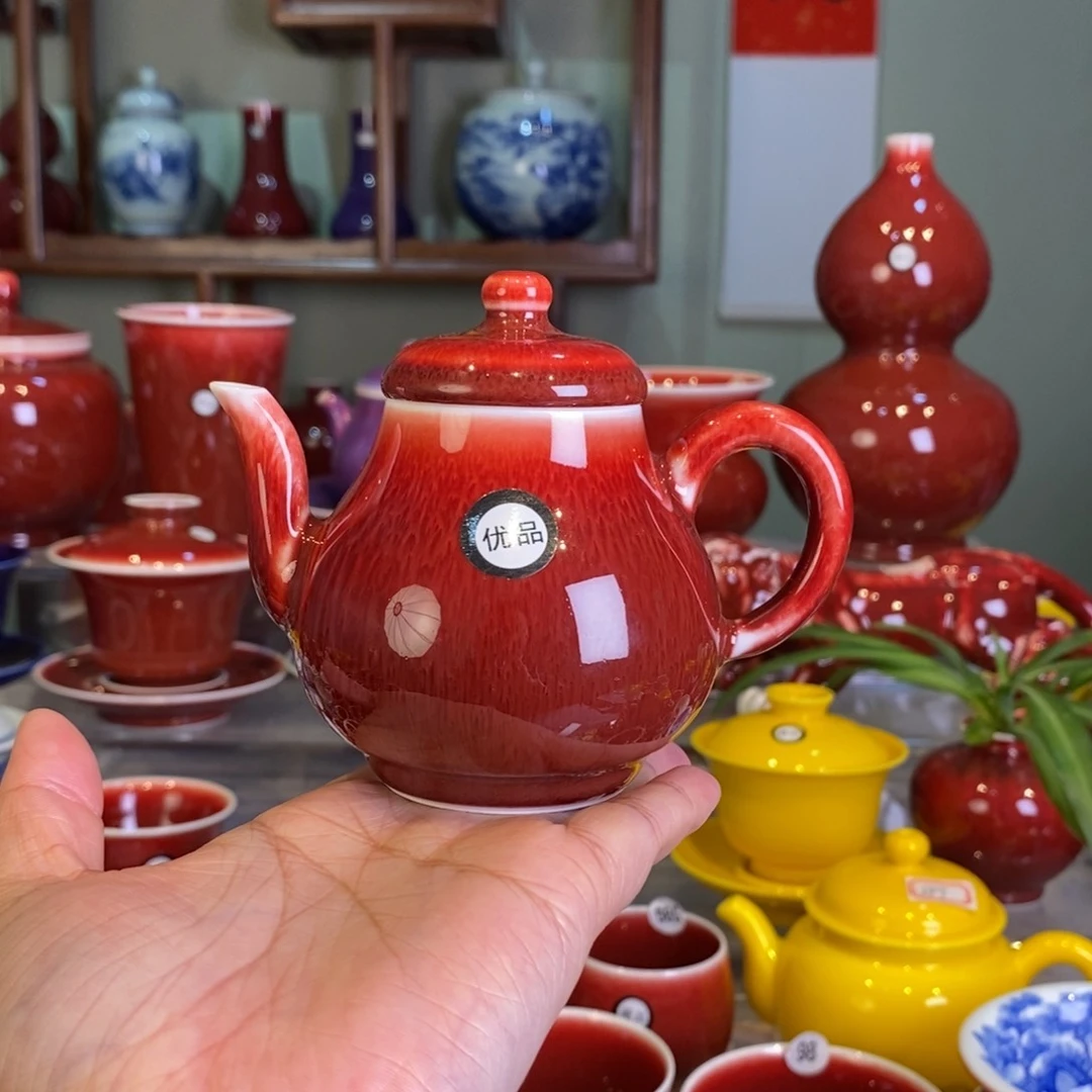 清欢雅玩原矿郎红优品小壶