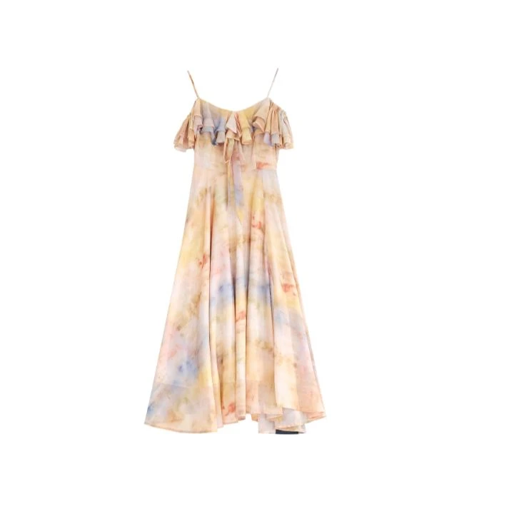 冉冉定制●连衣裙JJC4LYQ1697夏季气质性感甜美法式显瘦百搭裙子