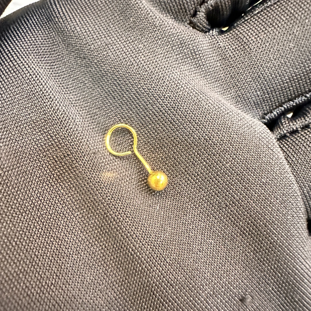 足金耳钉耳饰配件
