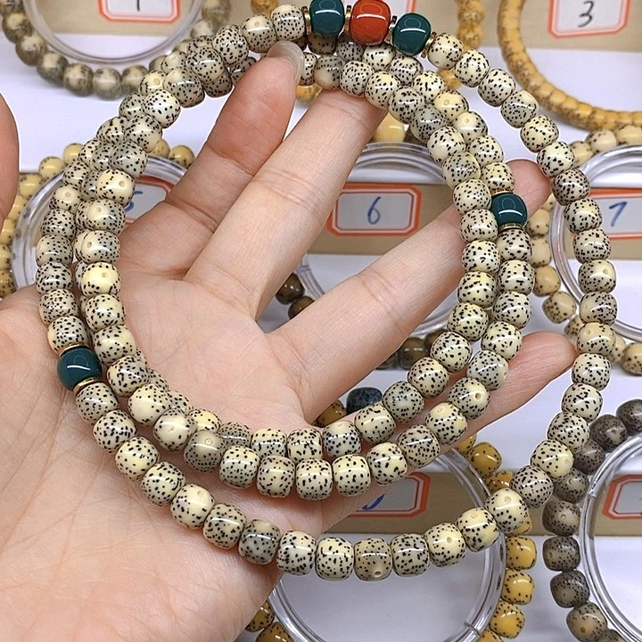 木***李手串星月菩提8大眼108