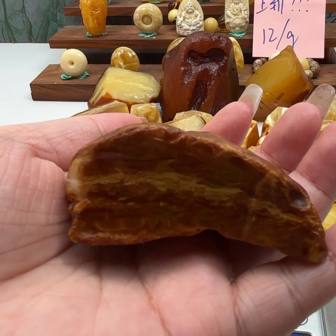 太***呀未镶嵌定制琥珀蜜蜡