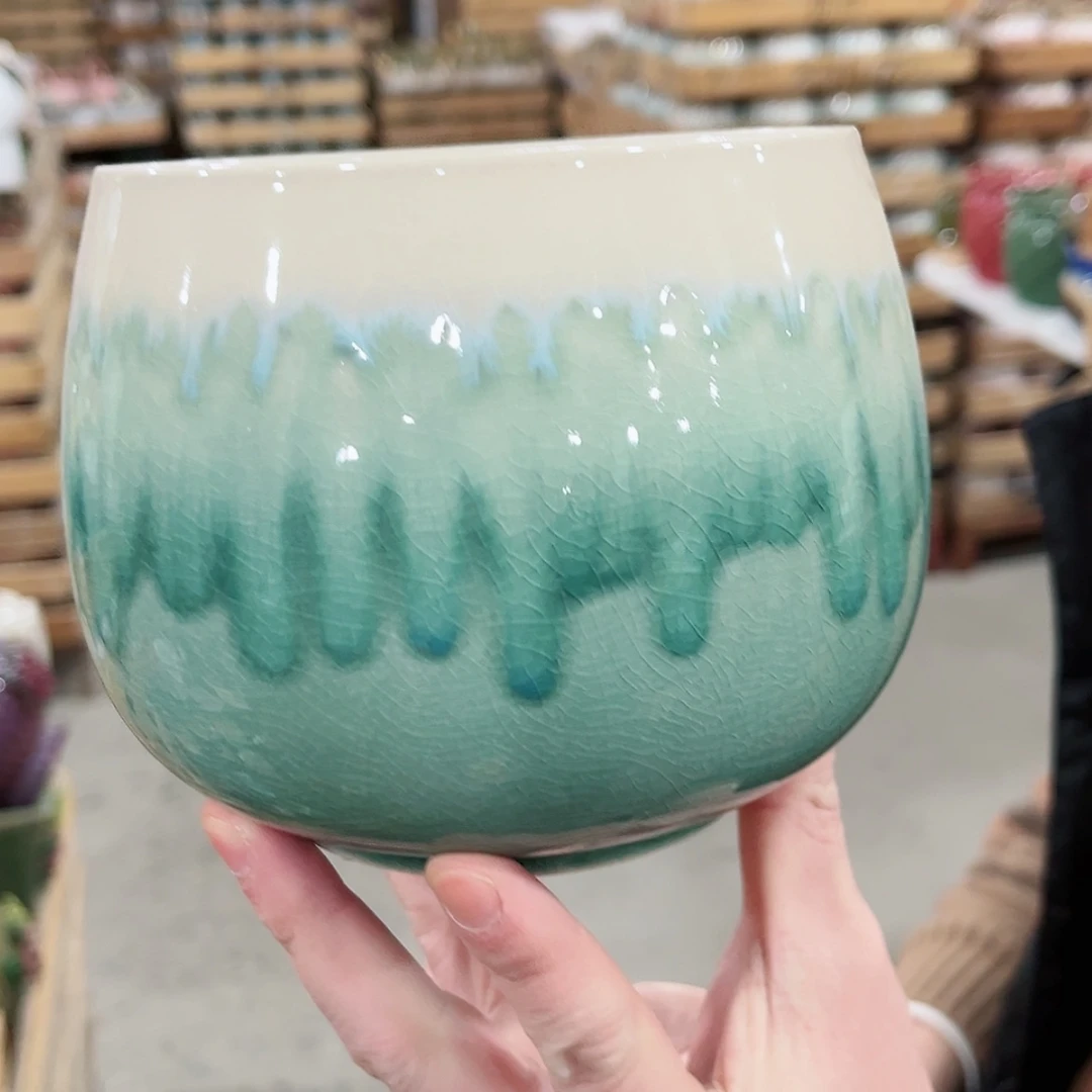 【闪购商品】陶瓷陶瓷多肉植物花盆