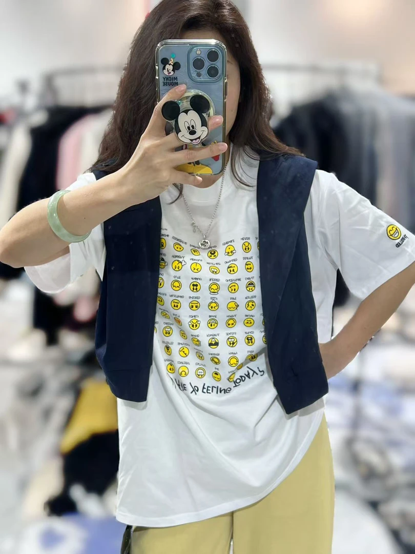 新款笑脸上衣7176六