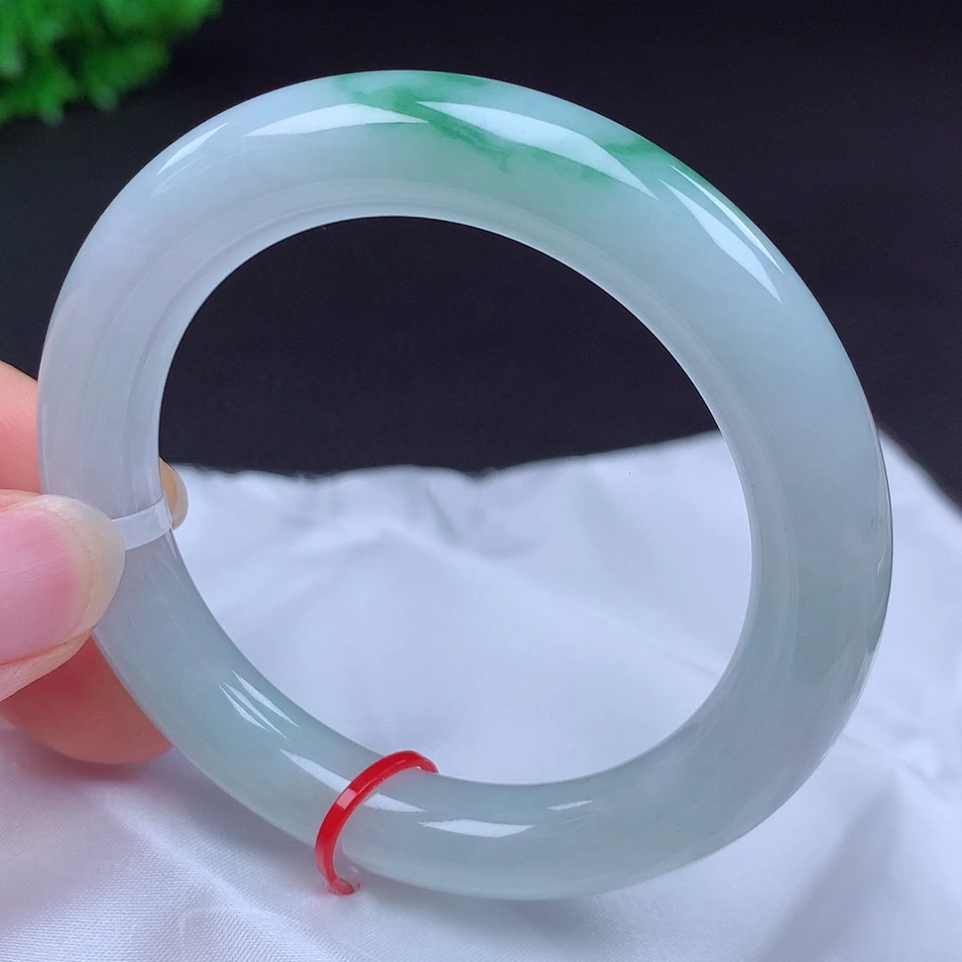 翡翠未镶嵌手镯53圈685006