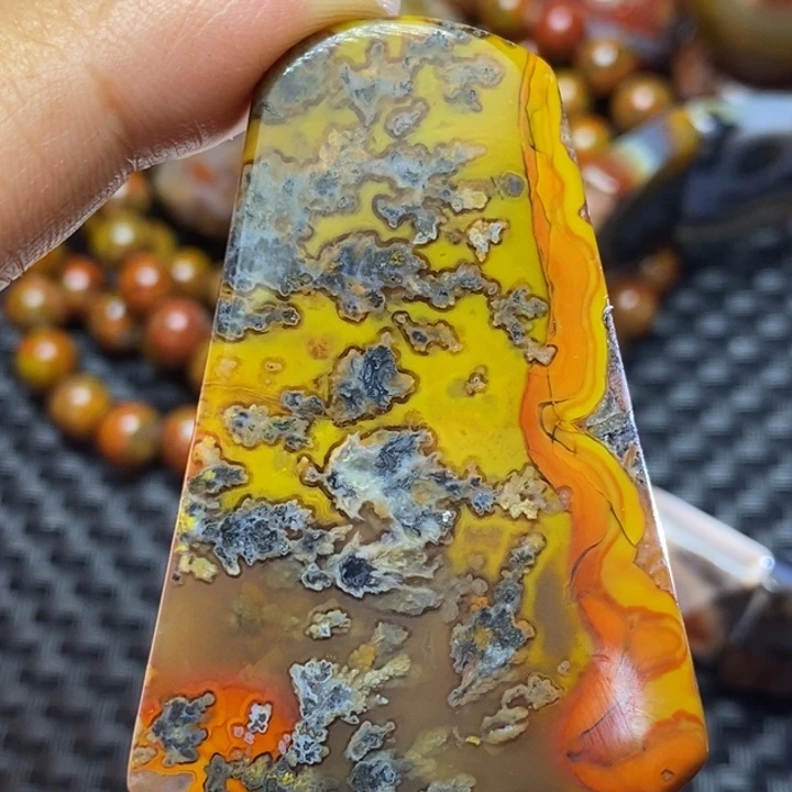 玛瑙/玉髓颈饰未镶嵌用****3