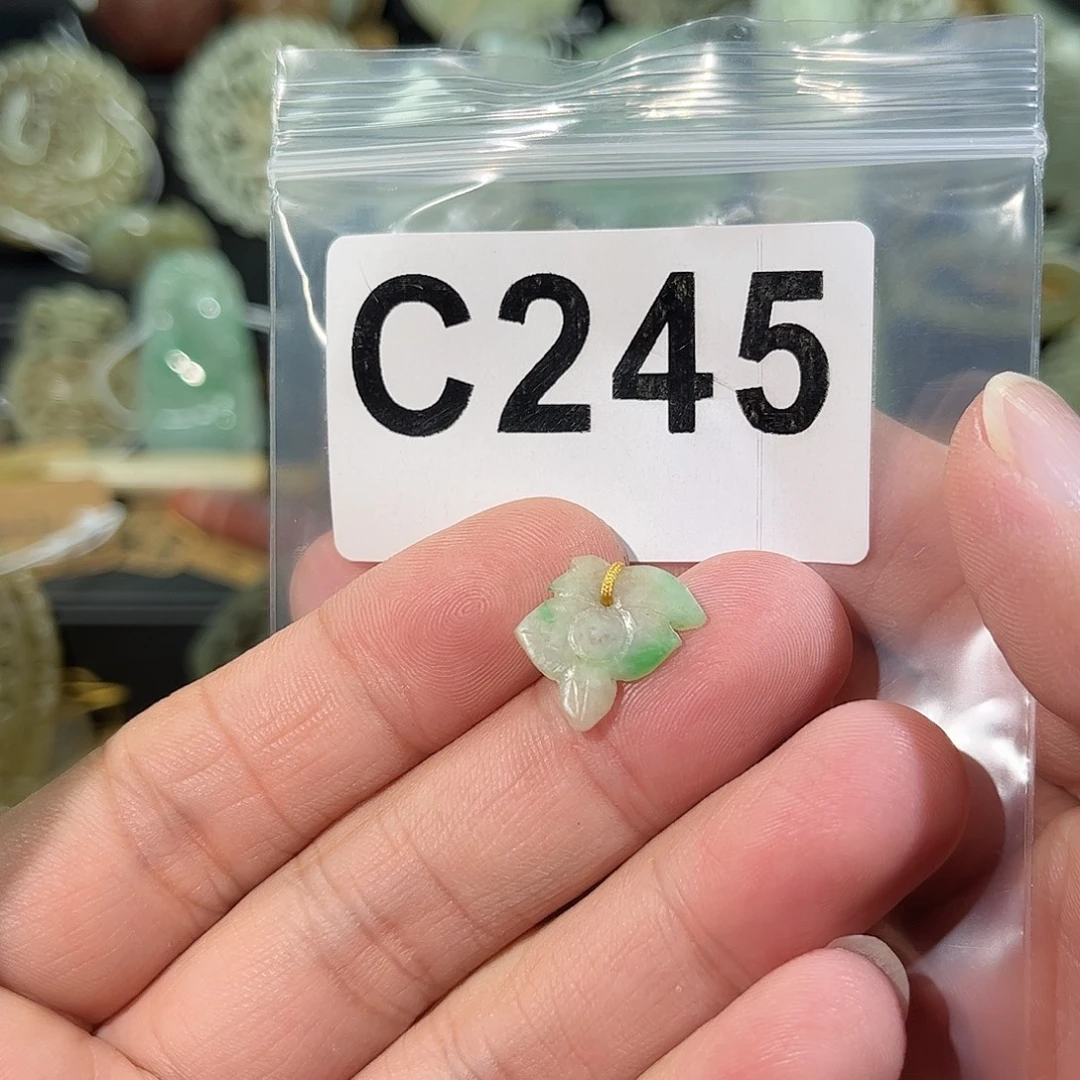 颈饰未镶嵌翡翠花片