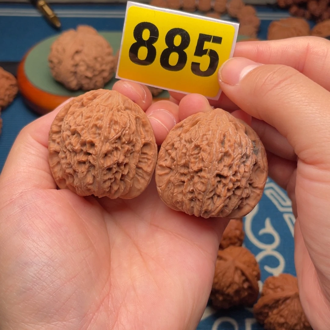 把件文玩核桃41全品绣球885号