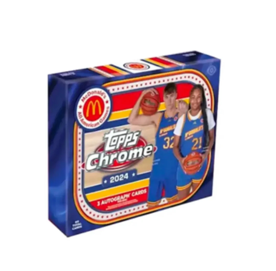 2024 topps 麦当劳 Chrome McDonald 盲盒 篮球 球星卡