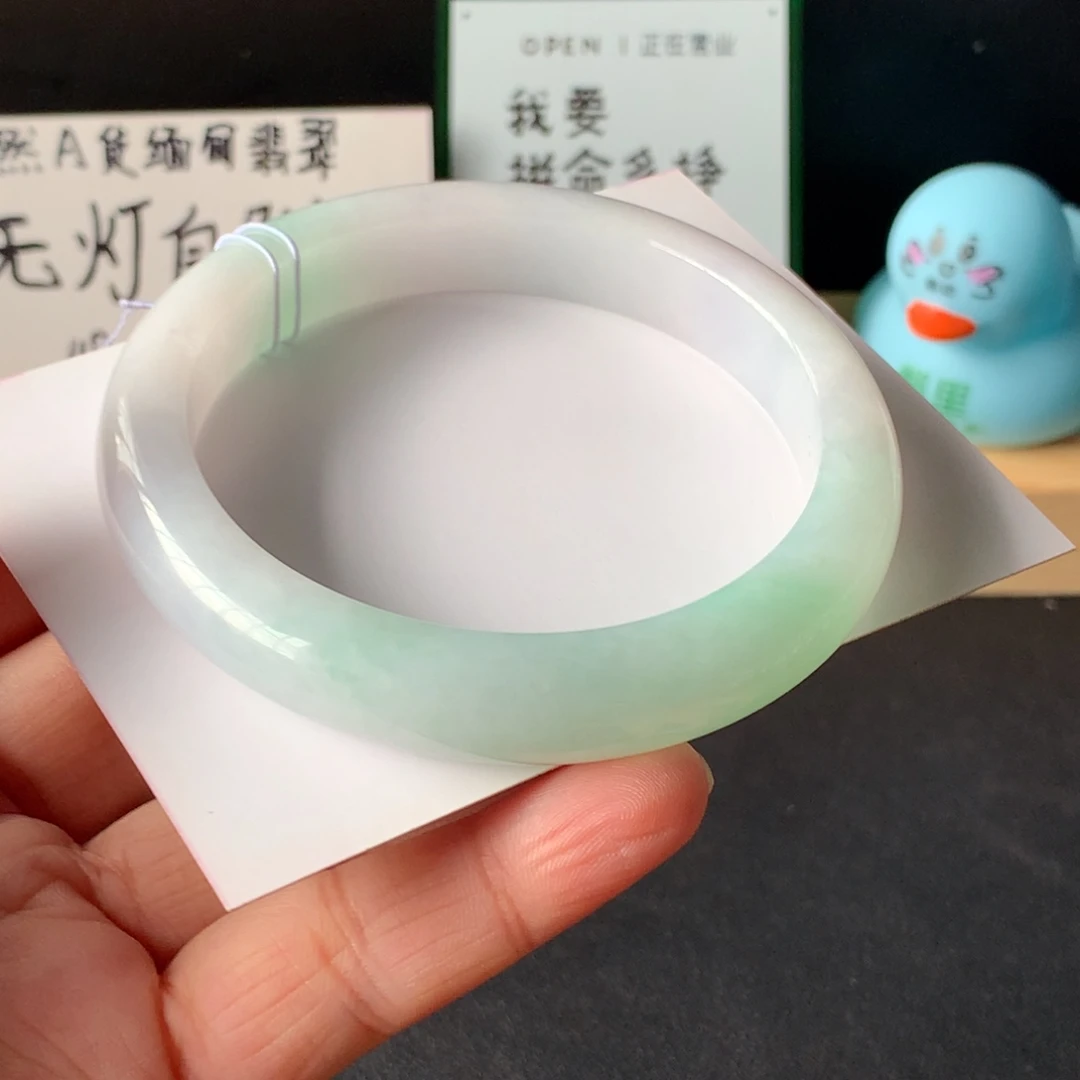翡翠未镶嵌手镯49号60.2-12-9