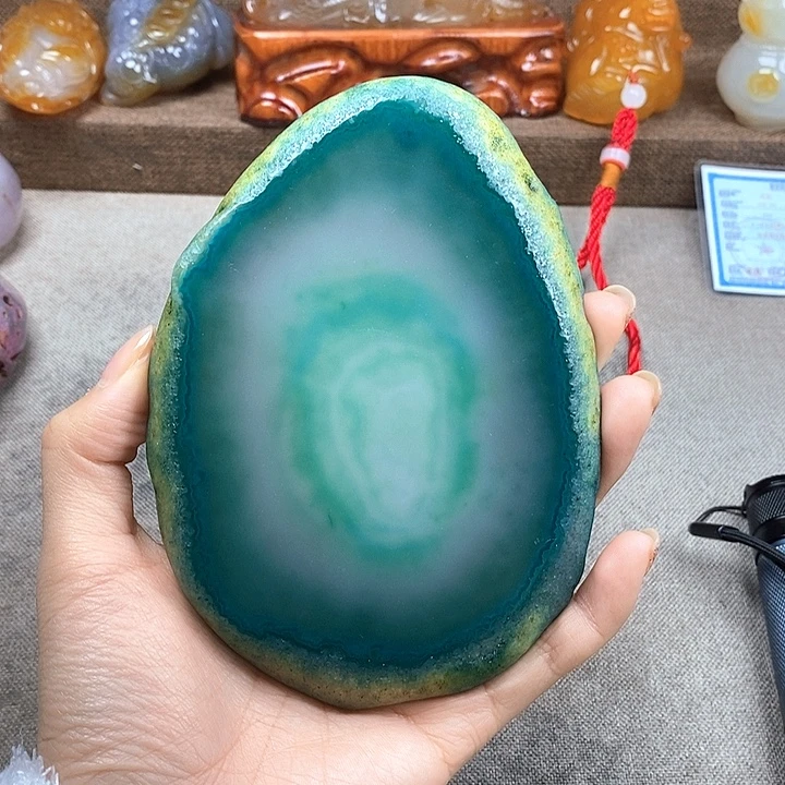 玛瑙/玉髓未镶嵌手链玛瑙摆件