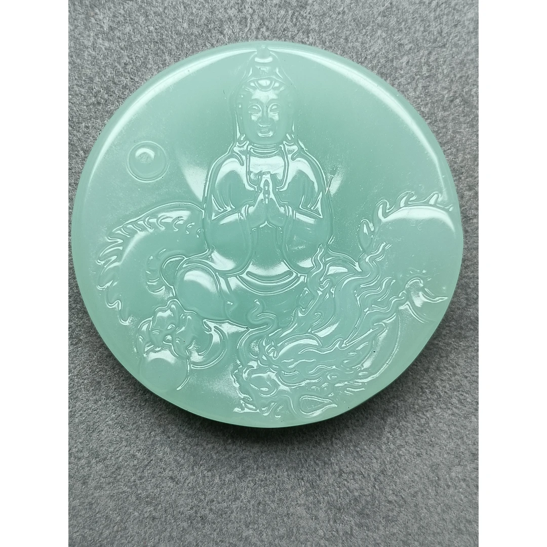 978号-圆形观音吊牌