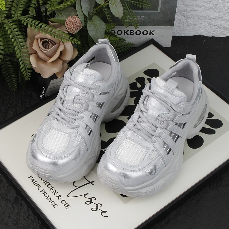 【欧巴伦】OBALUN 平底舒适潮流休闲百搭厚底休闲鞋YF5001