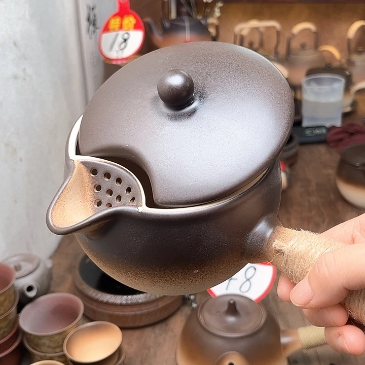 带盖长把煮茶壶一个1233333333