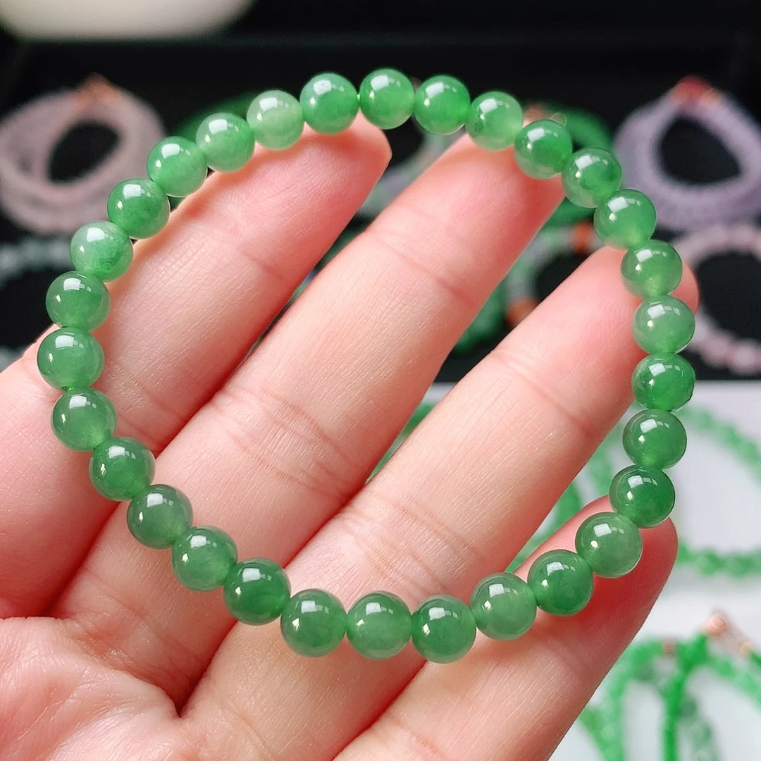 翡翠未镶嵌手链翡翠