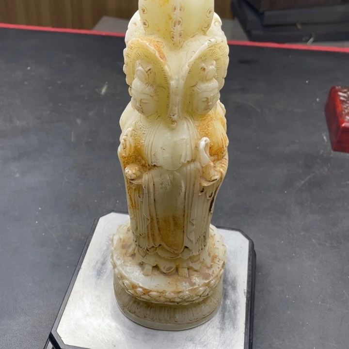 吊坠白玉菩提摆件