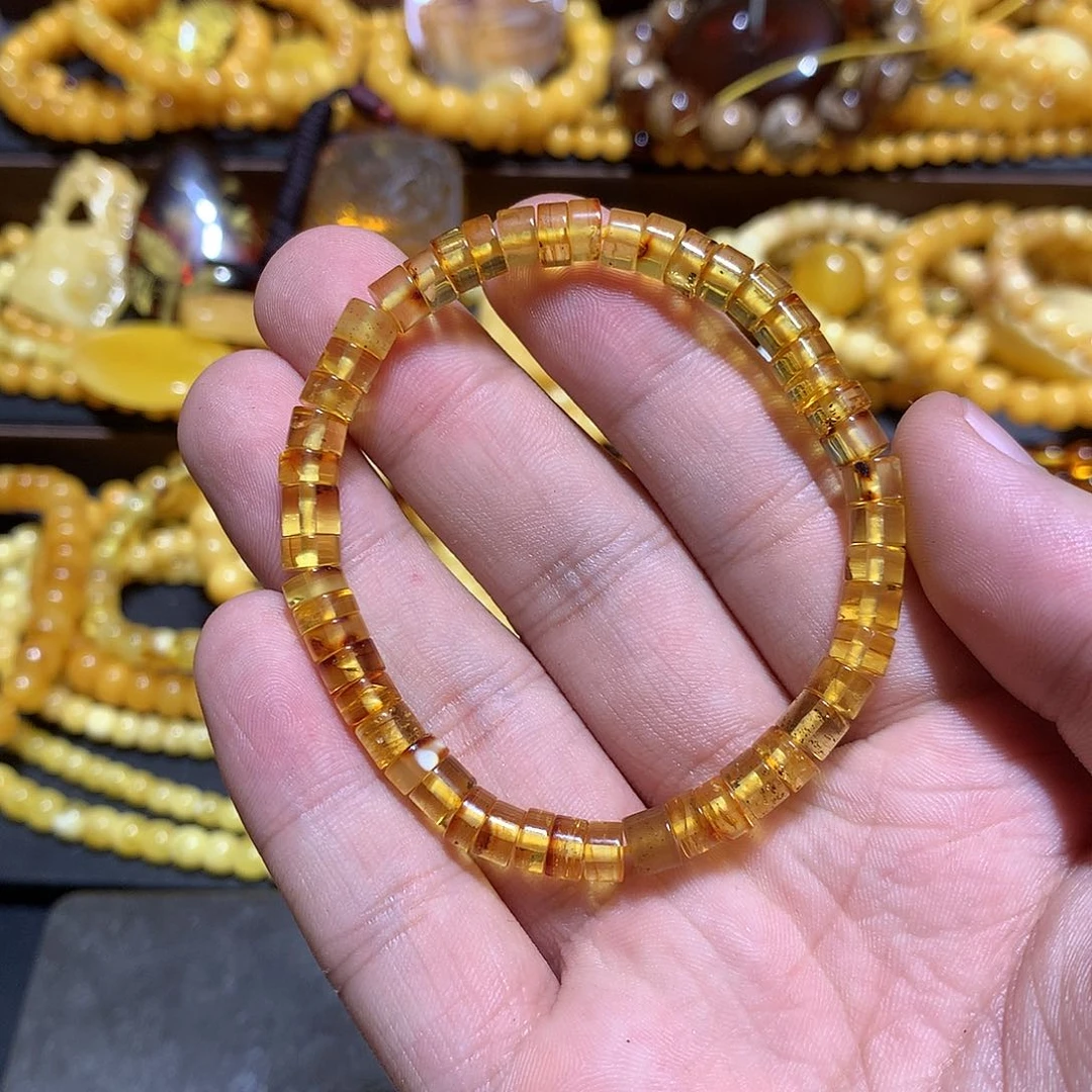 琥珀未镶嵌珠宝奇石