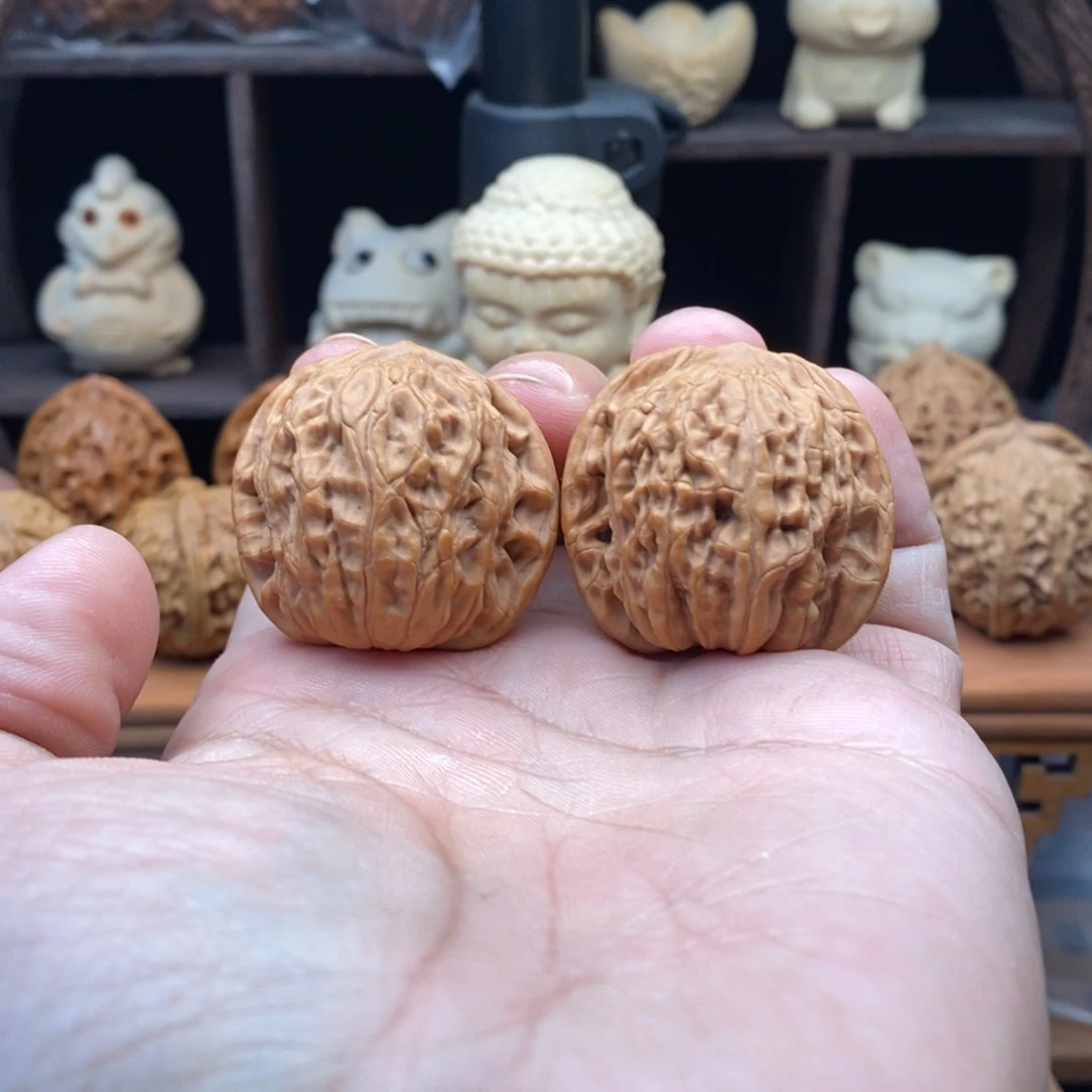 把件文玩核桃35+野磨