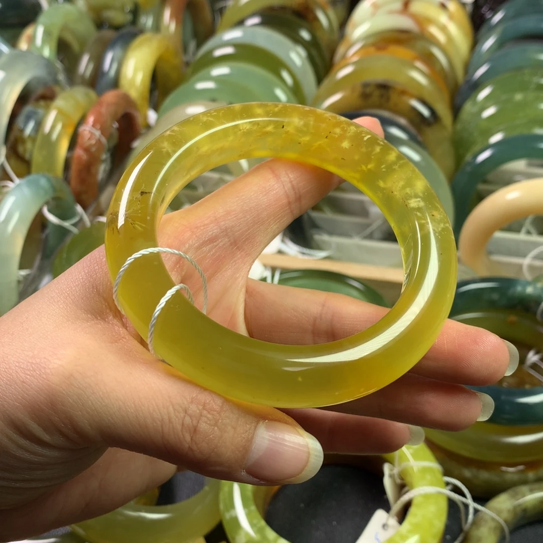 岫玉未镶嵌手镯岫玉