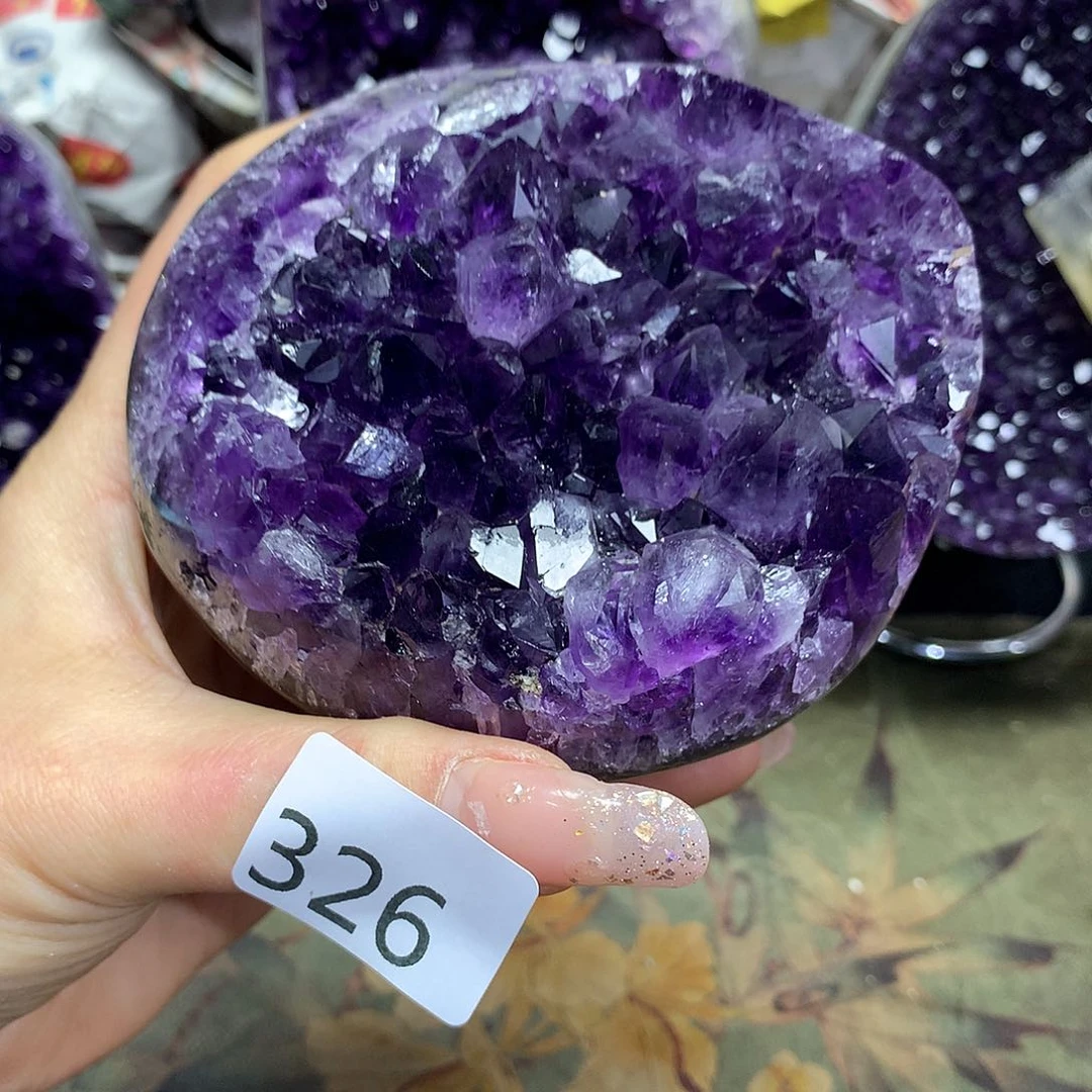 紫晶大型摆件（非配饰）未镶嵌