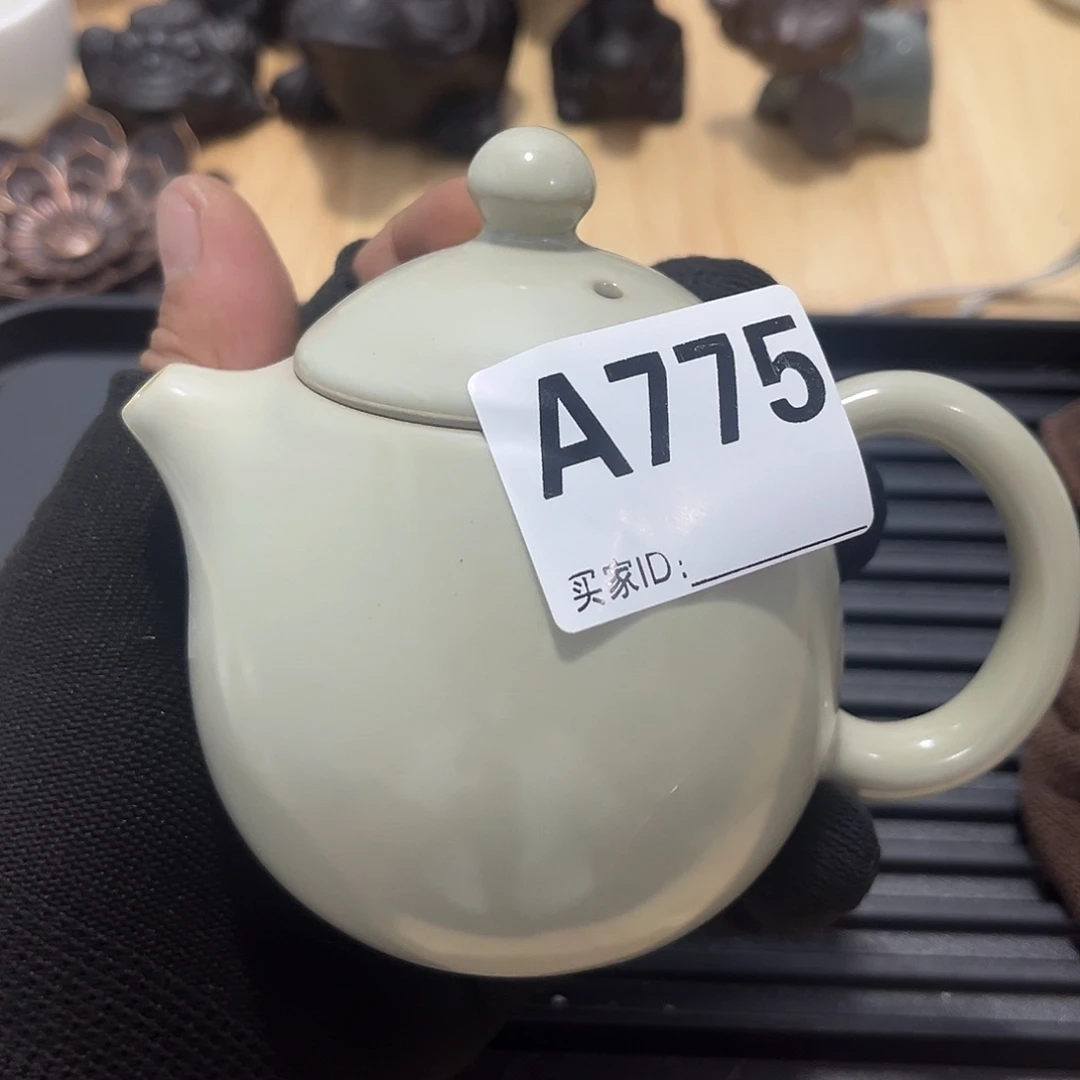 瓷片茶摆件工艺品摆件666
