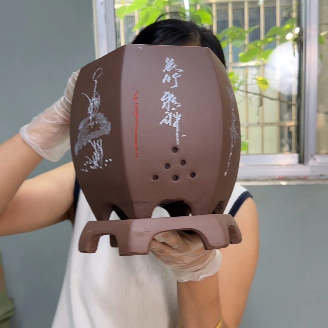 花盆紫砂紫砂口径17
