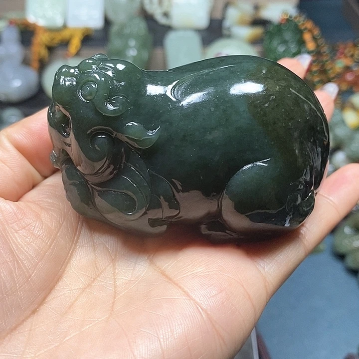 和田玉挂件未镶嵌