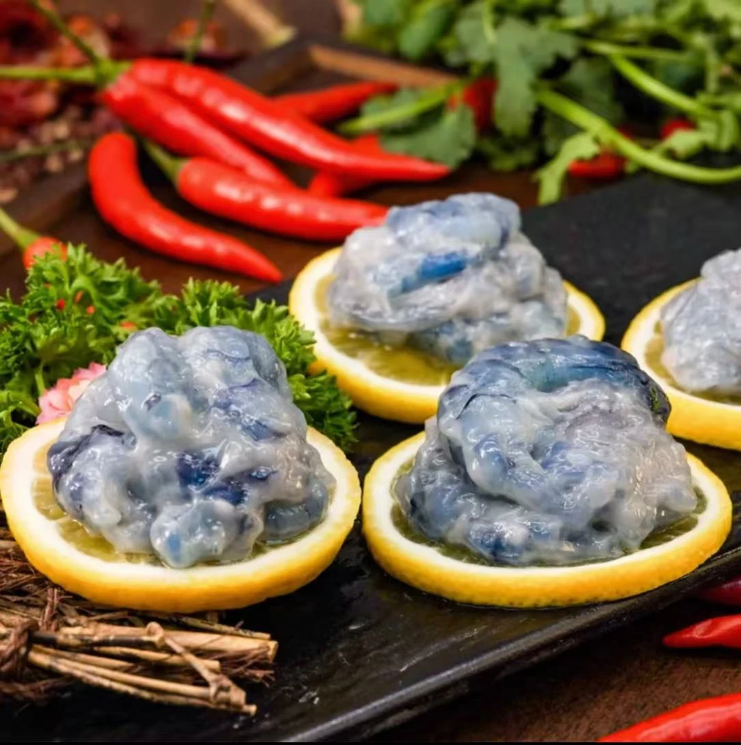 新鲜手打黑虎虾滑火锅必备冷冻袋装鲜美海产食材
