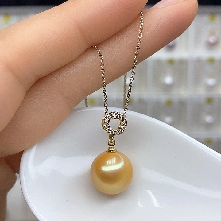 淡水珍珠合金颈饰