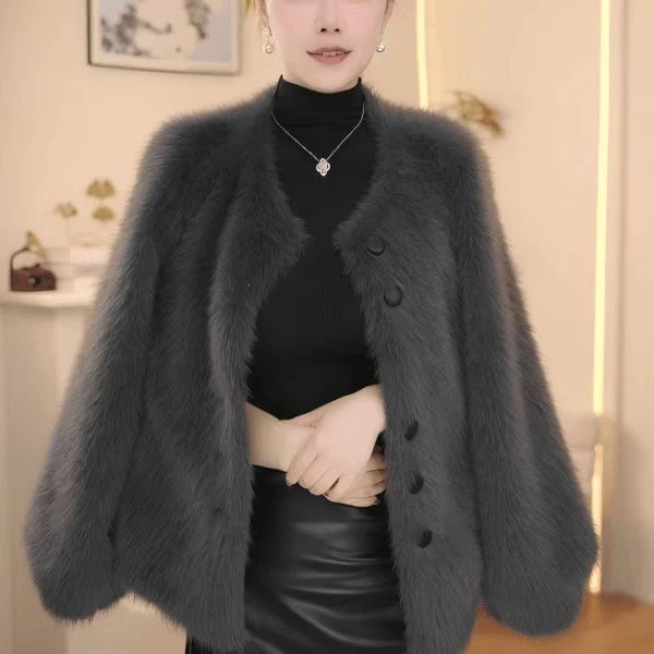 2025年冬季新款时尚气质百搭保暖外套韩系休闲感宽松百搭棉服