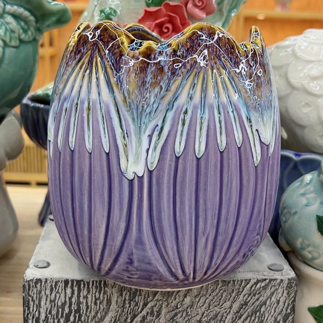 【闪购商品】陶瓷花盆